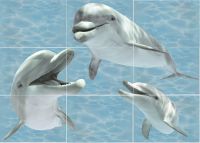 Панно Дельфины