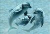 Увеличить изображение плитки Панно Аква-Дельфины