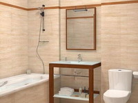 Ванная комната: интерьер с плиткой «Millennium Concept»