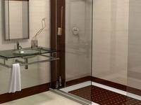 Ванная комната: напольная и настенная плитка «Millennium Concept»