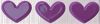 Увеличить изображение плитки Pop Up Heart Lilac Listello