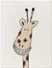 изображение голова весёлого жирафа